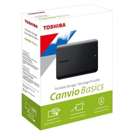 TOSHIBA Canvio BASICS 2022, 1TB, USB3.2, 2,5"