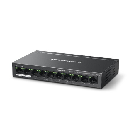 MERCUSYS MS110P, 8-Port 100 Mbps Desktop Switch