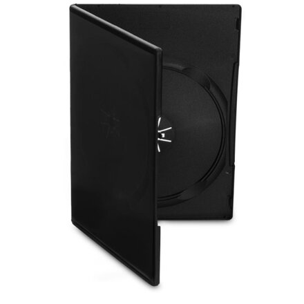 COVER IT Box na 2x CD/DVD/B 9mm Slim blk 1bal 10ks