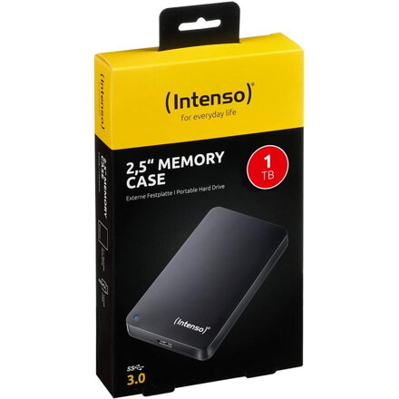 INTENSO 1TB MemoryCase 2,5" USB3.0 čierny