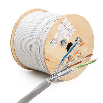 KELINE Kábel STP 4x2xAWG23 Cat 6A 550MHz Dca s2 d1