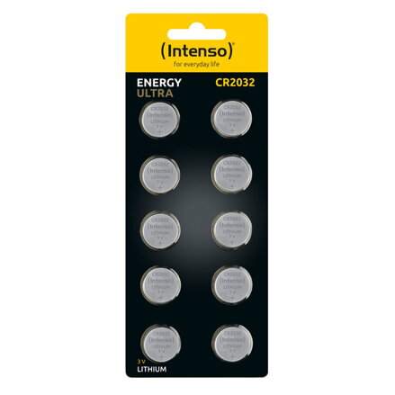 INTENSO Energy Ultra CR2032, Gombíkové batérie 10k