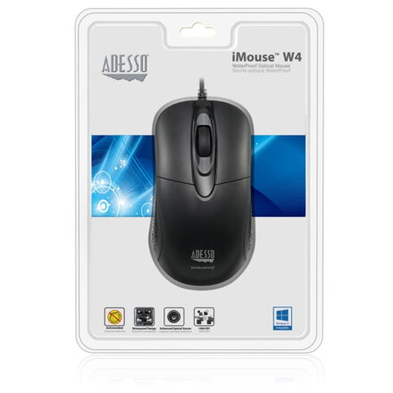 ADESSO iMouse W4, Optical Mouse IP66