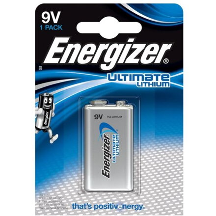 ENERGIZER Ultimate Lithium, Batéria,9V, 6LR61, 1ks