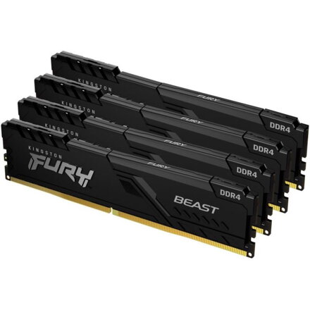 KINGSTON Fury Beast Black 4x8GB DDR4 3200MHz
