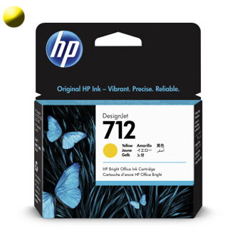 HP Cartridge HP 712 Žltá (3ED69A)