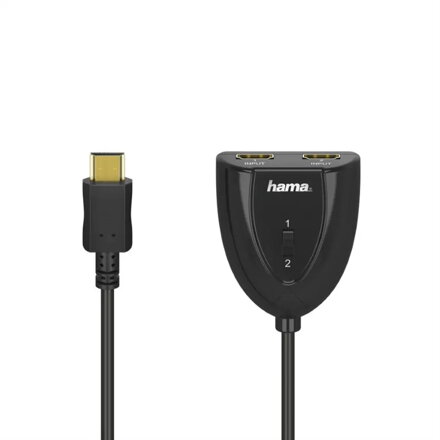 HAMA HDMI prepínač 2x1, manuálny