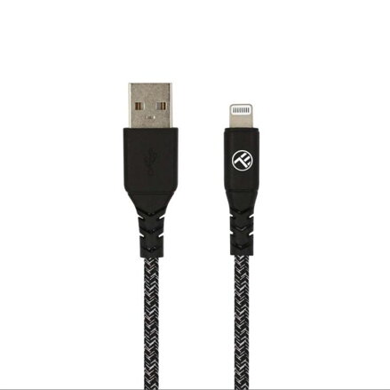 TELLUR Green, Kábel USB/Apple Lightning, 1m, blk