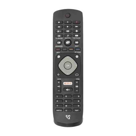 SBOX RC-01404, Diaľkový ovládač pre TV (PHILIPS)