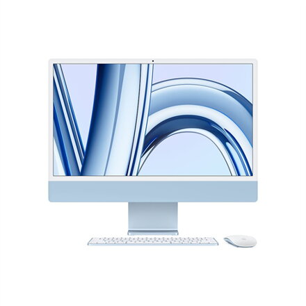 APPLE iMac (2023) 23,5" 4.5K M3 8GPU/8/256/Int/Blu