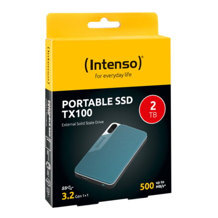 INTENSO TX100, Externý SSD disk, 2TB