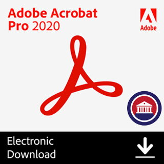 ADOBE Acrobat Pro 2020 CZ MP (WIN+MAC) El.lic GOV