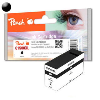 PEACH Cartridge CANON PGI-1500 Black PI100-271