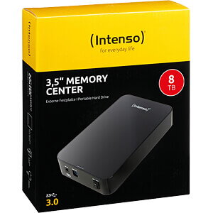 INTENSO 8TB MemoryCenter black 3,5" 6031516