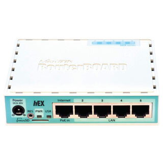 MIKROTIK Gigabitový 5-portový router RB750Gr3