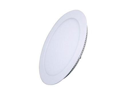 LED mini panel podhledový 6W, 400lm, 3000K, tenký, kulatý, bílé WD101 SOLIGHT