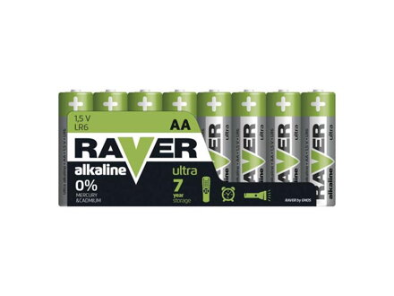 Batéria AA (R6) alkalická  RAVER