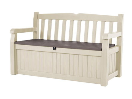 Lavica záhradná KETER Eden Garden Bench 265l Beige/Brown