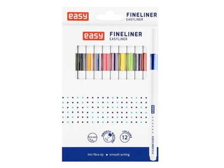 Fineliner EASYLINER súprava 12ks