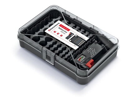Box na batérie BATTERY BOX so skúšačkou 29,5x19,5x7,0cm