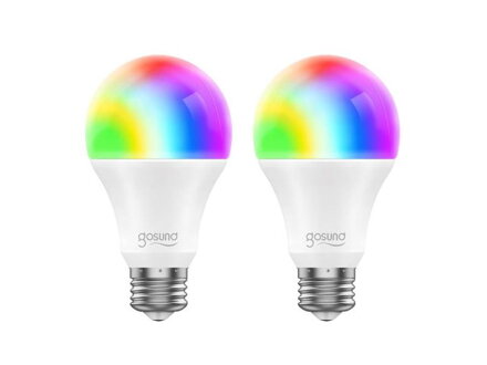 Smart sada LED žiaroviek E27 8W RGB GOSUND WB4 WiFi Tuya