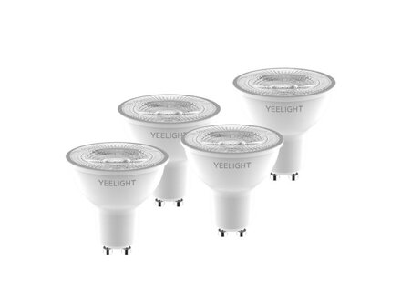 Smart sada LED žiaroviek GU10 4,8W YEELIGHT W1/4 pack WiFi