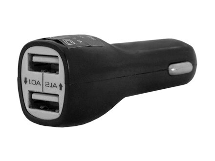 USB Nabíjačka do auta 2x 2.1A