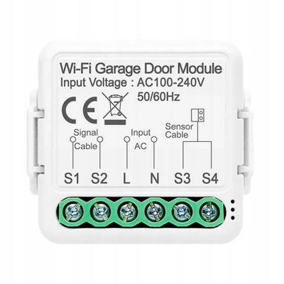 Inteligentný ovládač garážových brán WiFi Avatto GDS01 TUYA