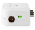 NEDIS Anténny zosilovač NEDIS SAMP40020WT 10 dB 2 výstupy