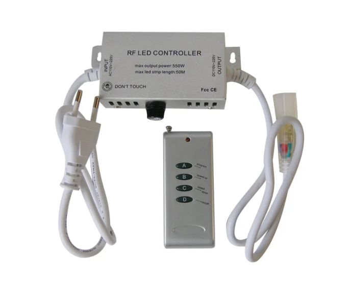 Ovládač pre LED pásik RGB RF 230V