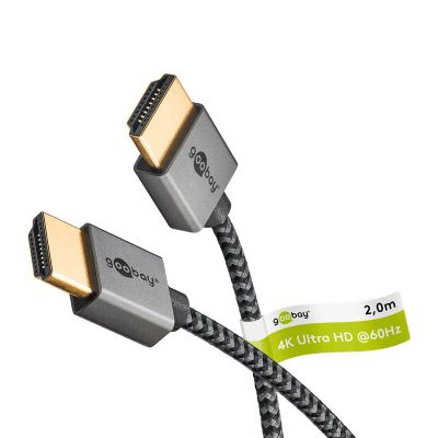 Kábel GOOBAY 75753 HDMI Slim High Speed s Ethernetom 2.0 4K 2m