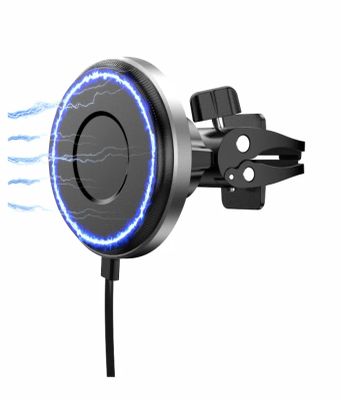Držiak do auta s nabíjaním MagSafe iPEAX Holdex Pro do vetracej mriežky