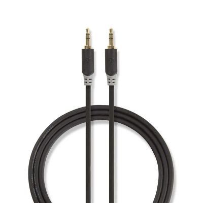 Kábel Jack 3,5mm konektor/2x Jack 3,5mm konektor 0,5m NEDIS CABW22000AT05