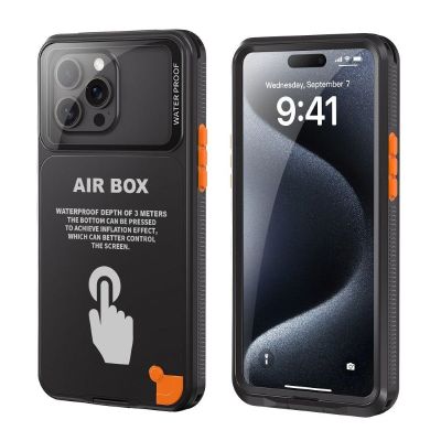SHELLBOX AIRBOX 6.1 vodotesné puzdro pre iPhone Black