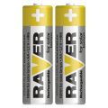 Batéria AA (R6) nabíjacia 1,2V/600mAh RAVER solar 2ks