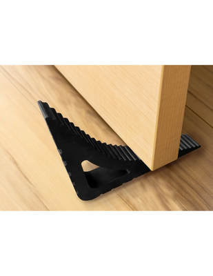 Zarážka do dverí a okien DEBBEX Door Stopper čierna 1ks