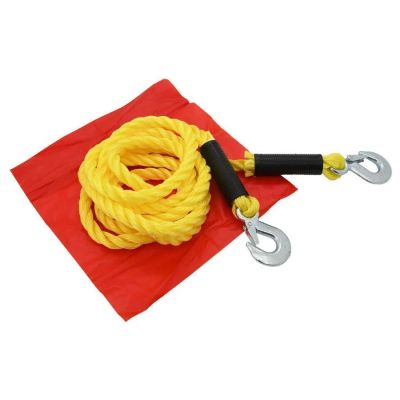 Lano ťažné 1800kg s karabínami COMPASS 01231