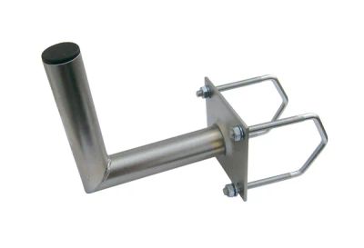Anténny držiak 35 na balkón na hranaté zábradlia priemer 42mm výška 16cm