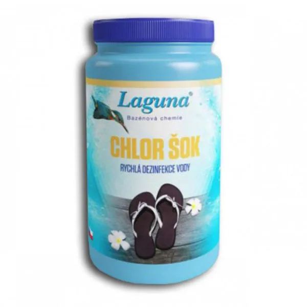 Prípravok pre chlórovú dezinfekciu bazénovej vody LAGUNA Chlor Šok 1kg