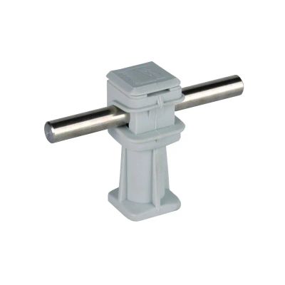 Podpera vedenia, plast sivý, 36mm, pre priem. 8mm M8