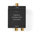 Prevodník 2x Cinch/Toslink NEDIS ACON2510BK