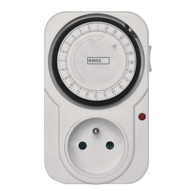 Spínacia zásuvka EMOS P5502 mechanická denná