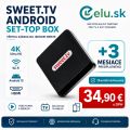 Sweet TV Box INEXT TV5 Ultra + 3 mesiace SWEET.TV ZDARMA