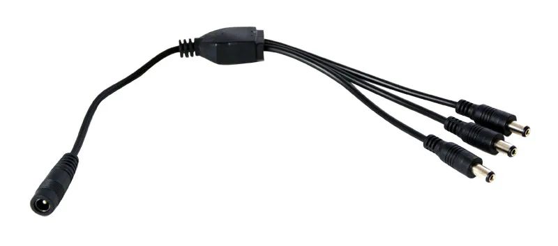 Kábel pre LED pásik rozbočovací - 3x vidlica, zásuvka