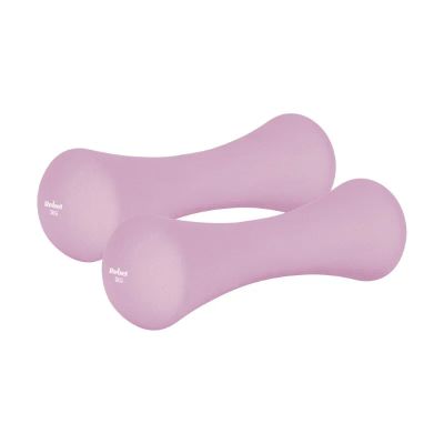 Sada liatinových a neoprénových činiek REBEL RBA-2329-2 2x2kg