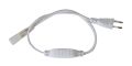 Flexo šnúra PVC pre LED pásik 3528, 230V, 0.5m