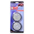Svetlá denného svietenia okrúhla 18 LED/12V