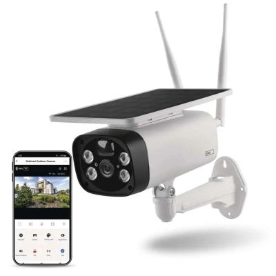 GoSmart vonkajšia batériová kamera IP-600 EYE s WiFi a solárnym panelom