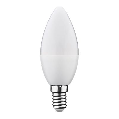 Žiarovka LED E14 6W C37 biela teplá GETI SAMSUNG čip