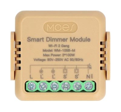 Smart ovládač osvetlenia MOES Switch Module MS-105B-M WiFi Tuya